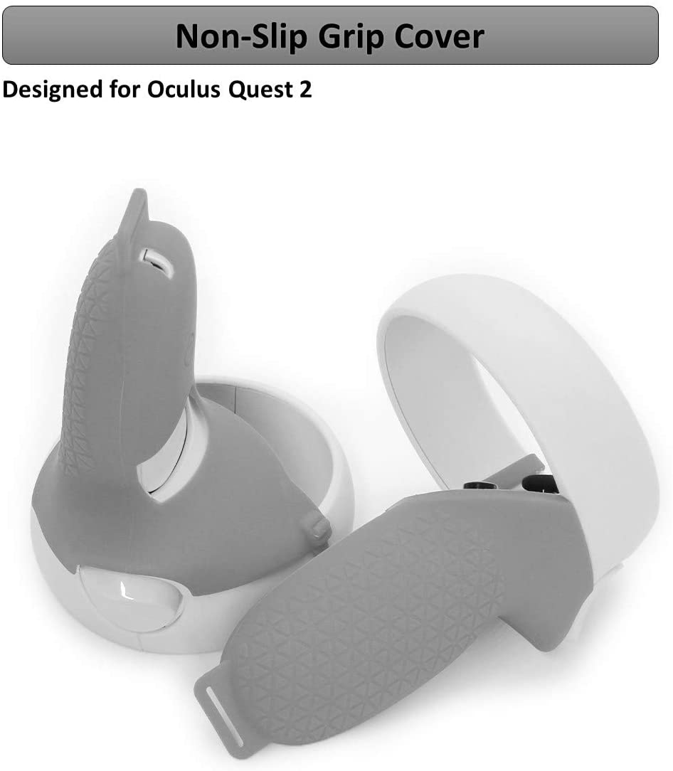 2021 Oculus Quest 2 All-In-One VR Headset 128GB, Touch Controllers, 1832x1920 up to 90 Hz Refresh Rate LCD, 3D Audio, Mytrix Carrying Case, Gray Grip Cover, Lens Cover, Silicone Face Cover 2021 Oculus Quest 2 All-In-One VR Headset 128GB, Touch Controllers, 1832x1920 up to 90 Hz Refresh Rate LCD, 3D Audio, Mytrix Carrying Case, Gray Grip Cover, Lens Cover, Silicone Face Cover